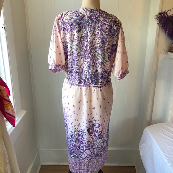 Vintage floral dress - Picture 6 of 8